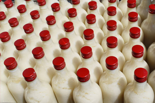 istock bottle of Japanese amazake (sake or saki) 1202421032