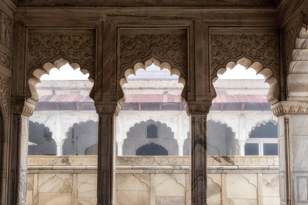 istock agra fort khas mahal 1202422240