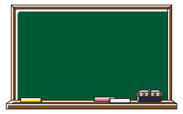 ilustrações, clipart, desenhos animados e ícones de graduation_entrance - blackboard blank classroom backgrounds