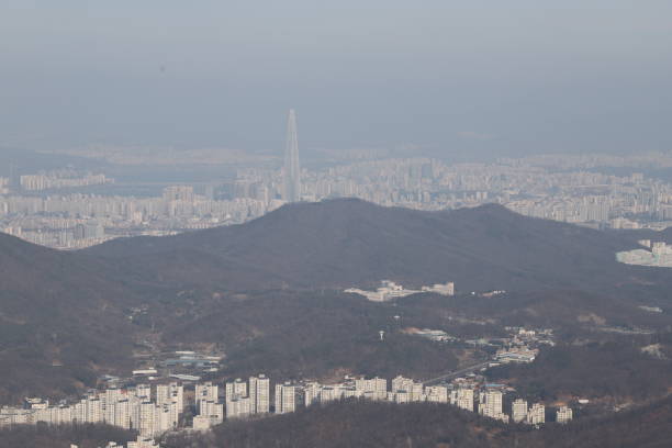 istock The view from mt. Chunggae, Kyunggido 1202426836