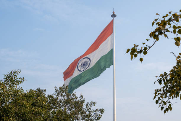 flag of india at central park