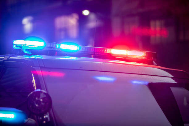 istock Police Car Flashing Lights Emergency Services 1202429967