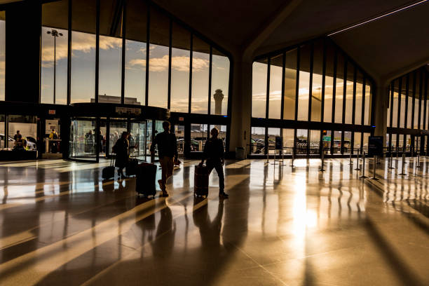 istock Airport Terminal Sunset Travel 1202429976