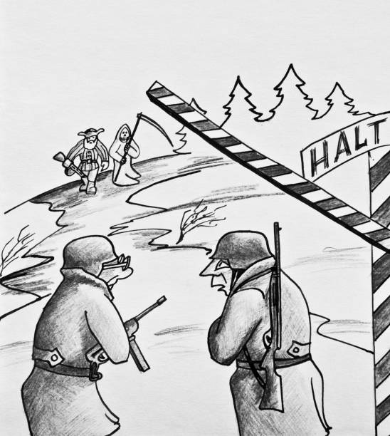 Cartoon Of A World War 2 Illustrations, Royalty-Free Vector Graphics & Clip  Art - iStock