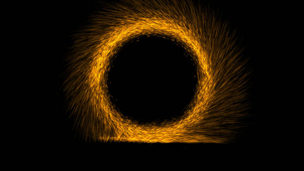 Exploding, Sparks, magic, Circle, Door