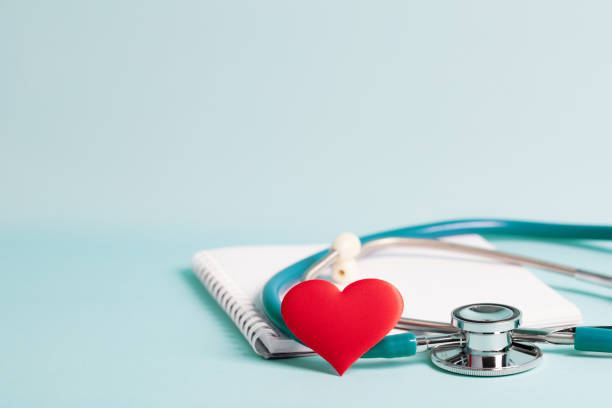 istock Healthcare concept - Stethoscope and a heart 1202434521