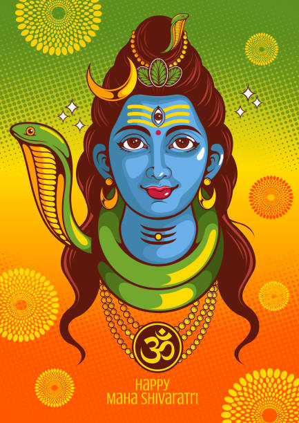 Maha Shivaratri 7 Stock Illustration - Download Image Now - Maha  Shivaratri, Shiva, Asia - iStock