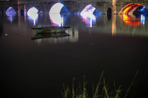 istock Historic Tashbridge located on seyhan river in Adana, Turkey 1202437052