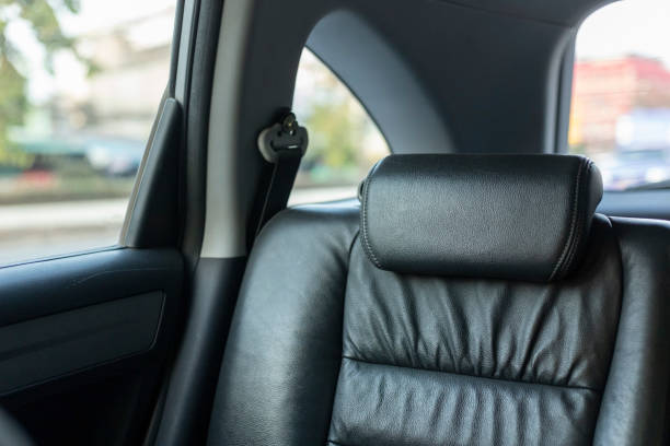 istock Car interior, part of back seats. 1202445801