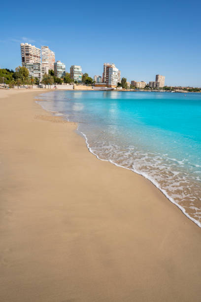 istock Playa Albufereta Beach in Alicante Spain 1202463137