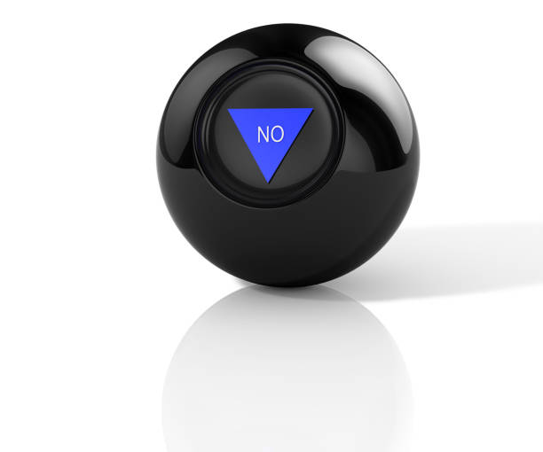 istock Magic ball with prediction No. 3D Illustration 1202463813