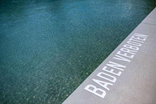 Close up swimming pool, Germany