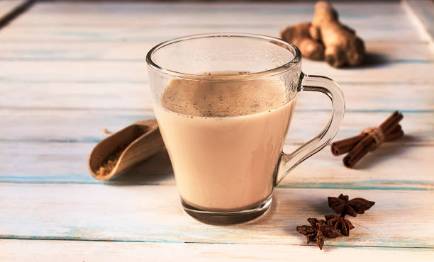 istock Hot healthy indian masala chai or tea 1202467206