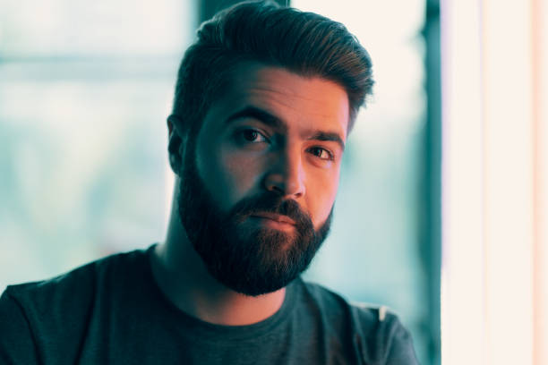 istock Close-up portrait of a young man 1202469482