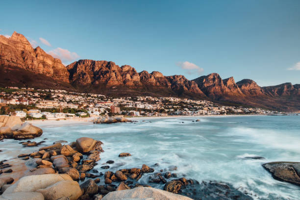 istock Sunset over Camps Bay in Cape Town 1202469575