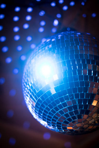 istock Shiny disco ball in a night club 1202472129