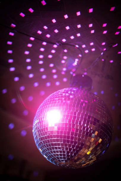 istock Shiny disco ball in a night club 1202472147