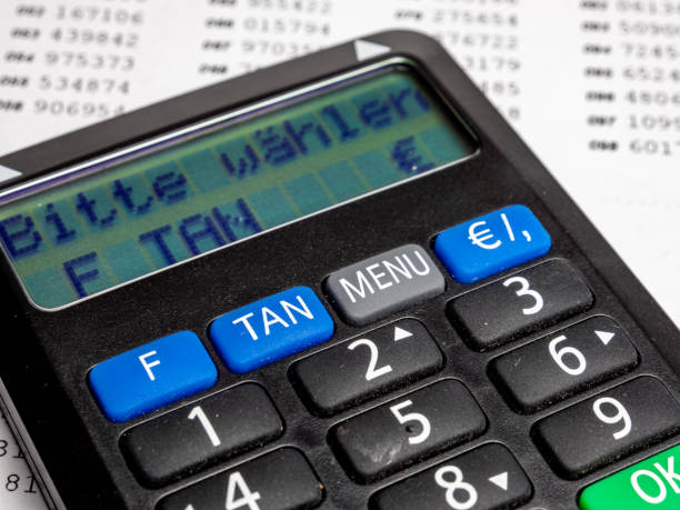 istock Tan generator for online banking in german 1202472243
