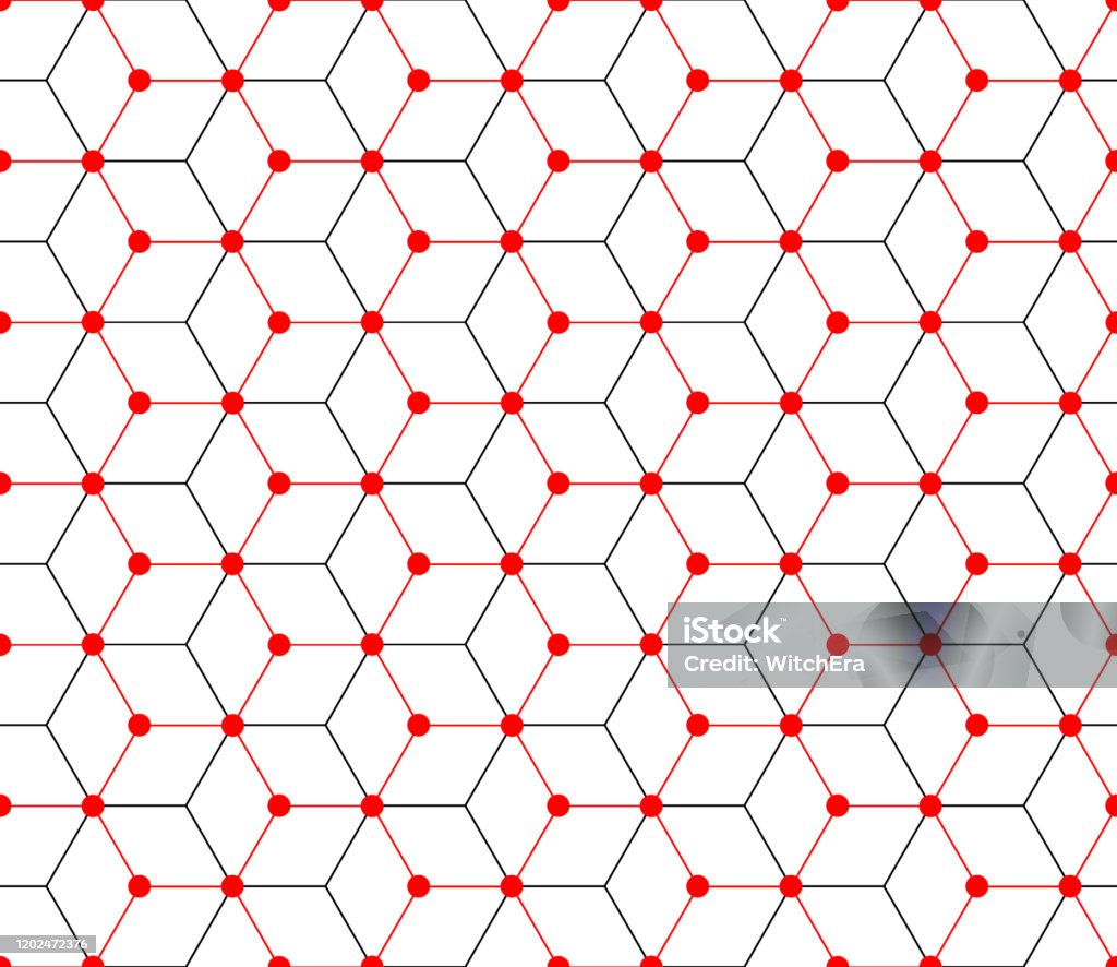 Stock Hexagonal Pattern Hexagonal Seamless Vector Pattern Stock Illustration - Download Image ...