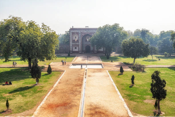 istock humayuns garden tomb park 1202476363