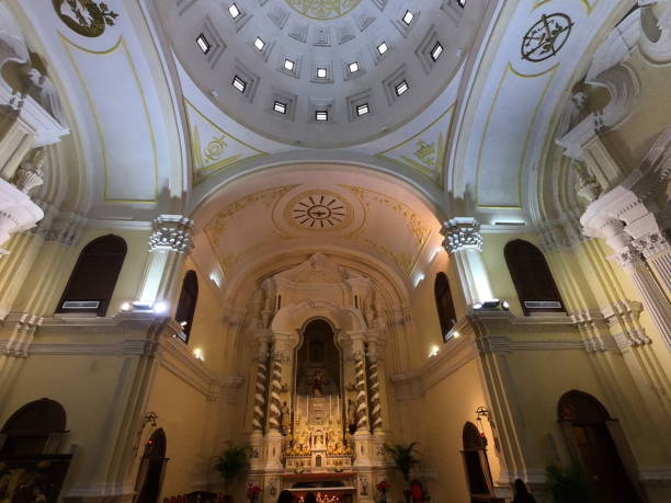 istock Inside of St. Joseph in Macau 1202483397