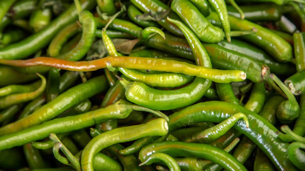 ピーマン野菜市場 - pepper bell pepper market spice ストックフォトと画像