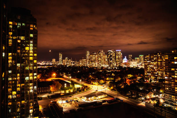 Toronto at sunset, Ontario