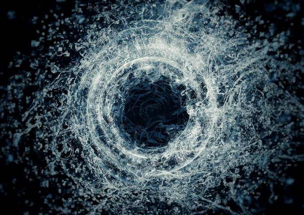Splashing ring of violent splashes