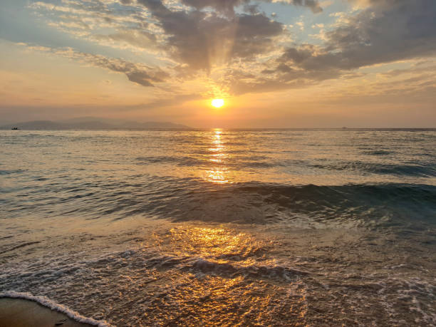 istock Sunset from Aydin Kusadasi beach 1202491022