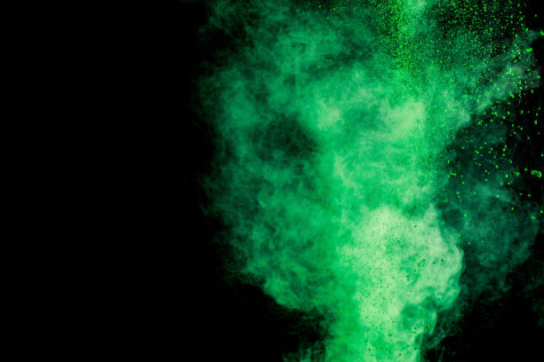 istock green colorful holi paint explosion on black background 1202492600