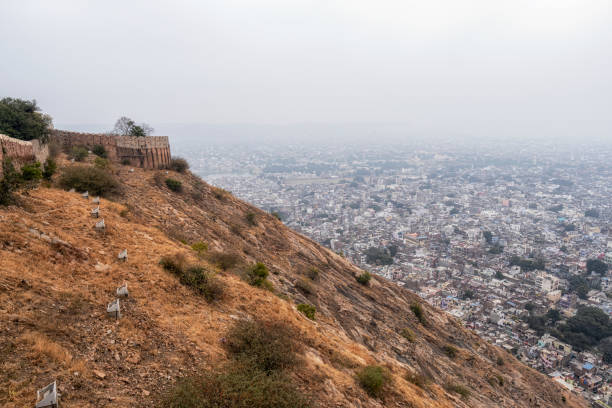 istock Jaipur city Nahargarh Fort View 1202499432
