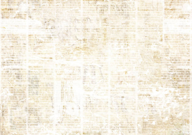 istock Old vintage grunge newspaper paper texture background. 1202499629