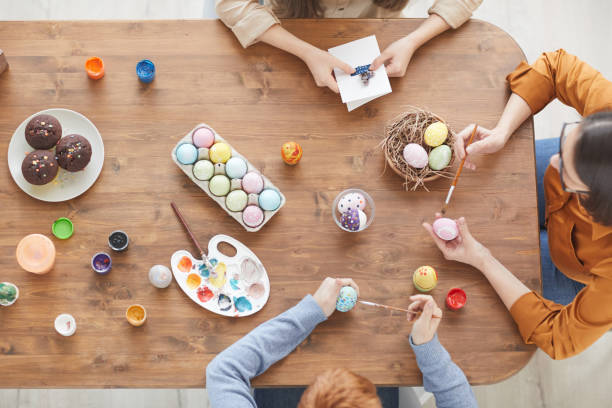 istock Family preparing for Easter holidays 1202502972