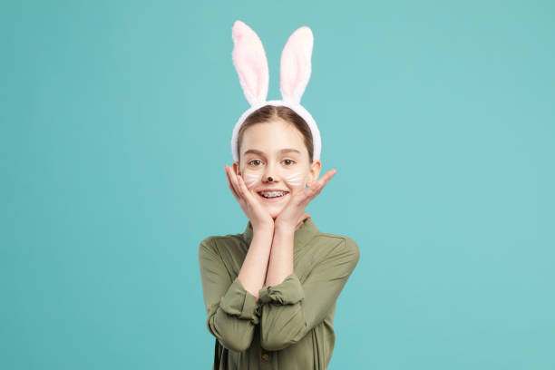 istock Girl in rabbit ears ready for Easter 1202503910