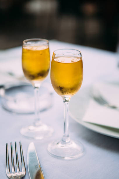 istock Schnapps in glass on table. Rakija 1202510710
