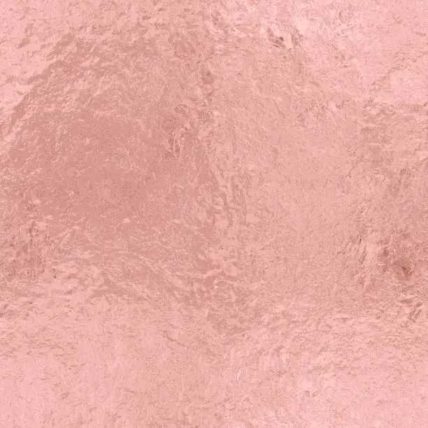 Rose gold foil seamless texture, shiny background