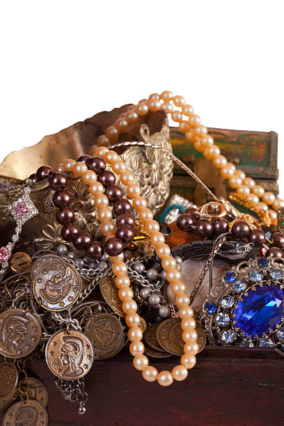 istock Closeup of full treasure chest 120251218