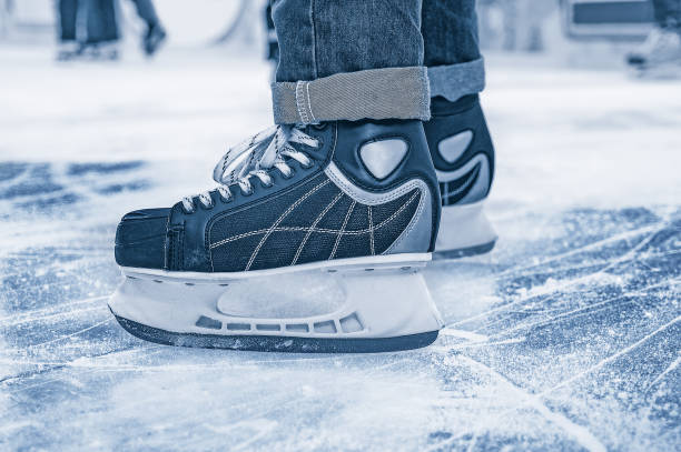 istock Ice skater on a skating rink 1202512823