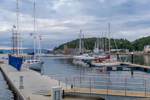 istock Oban harbor and yacht marina 1202513366