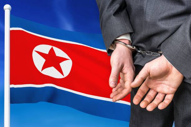 prisons and corruption in north korea - democratic peoples republic of north korea imagens e fotografias de stock