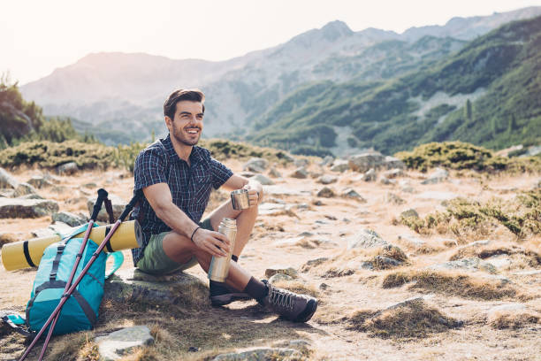 istock Relaxing moments in the mountain 1202519653