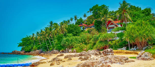 istock resort seascape beach exotic 1202520361