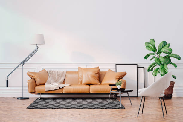 istock 3d beautiful interior with couch and home plant 1202522360
