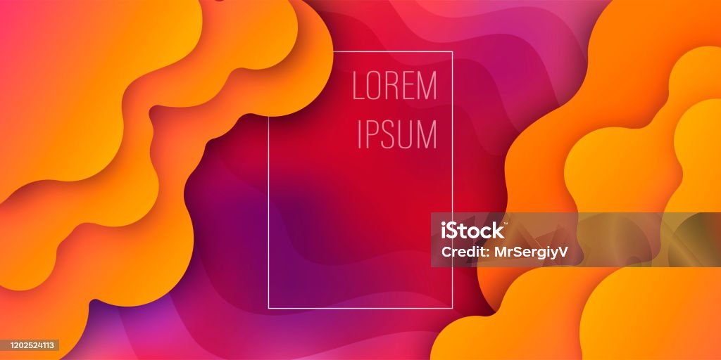 Liquid Gradient Design Abstract Geometric Liquid Fluid Gradient Design Background Stock ...