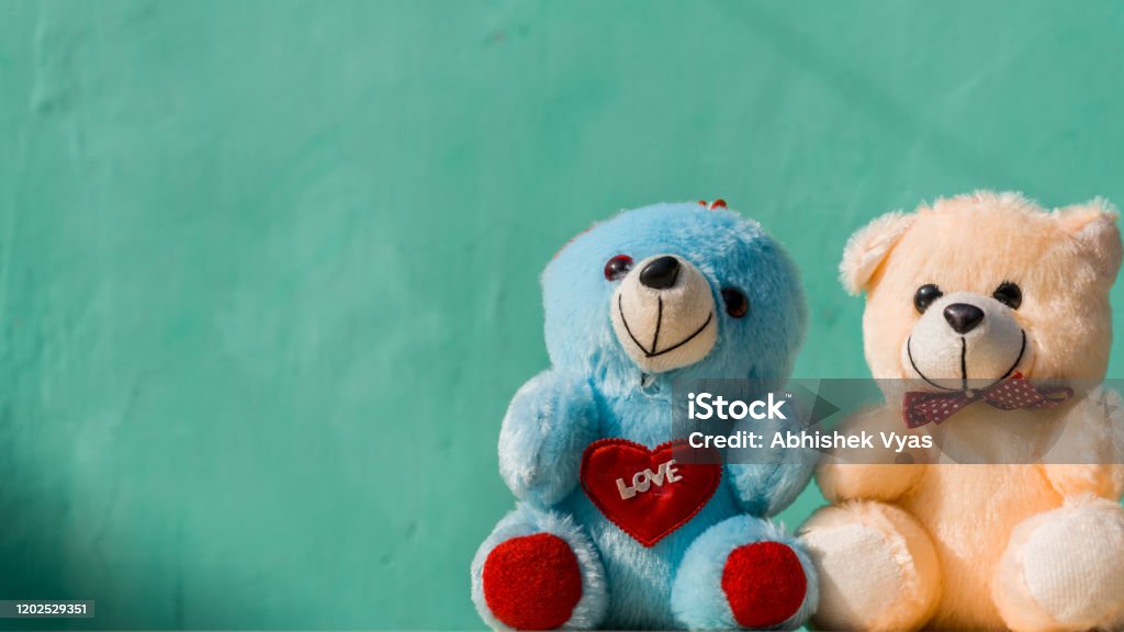 Cute Loving Teddy Bear Stock Photo - Download Image Now - Teddy Bear, Day,  Valentine's Day - Holiday - iStock