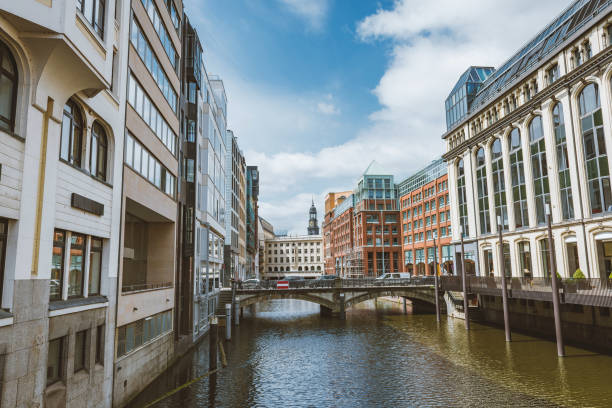 istock historic Bleichenfleet in Hamburg old town 1202532535