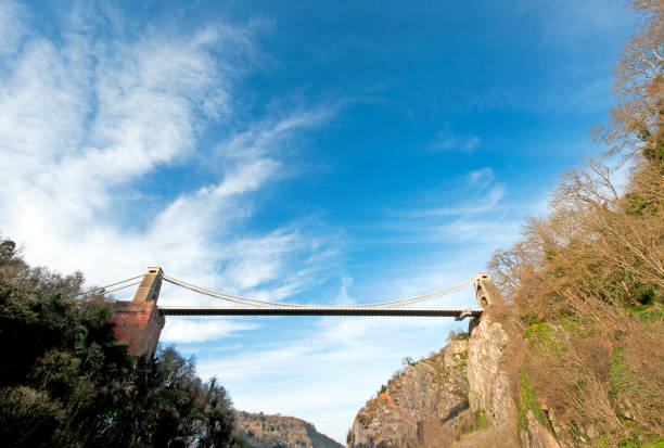 istock Sky crossing, Clifton Bridge, Bristol 1202532542