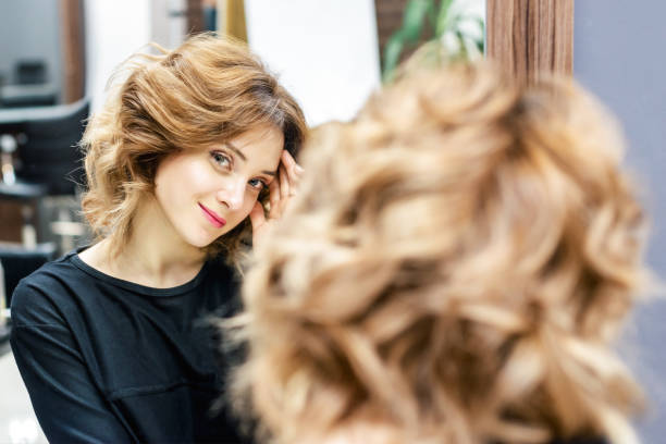istock Woman in a beauty salon. 1202538829
