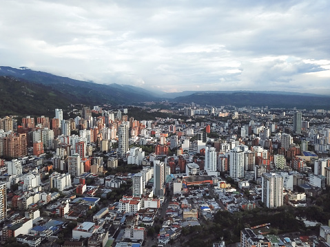 Aerial captures of Bucaramanga buildings (Satander-Colombia)