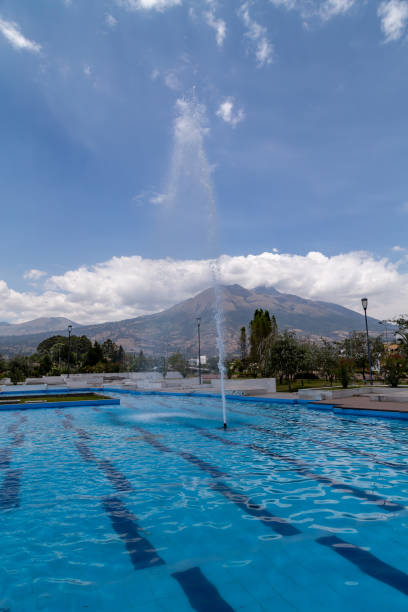 istock Linear park of Ibarra city 1202541379